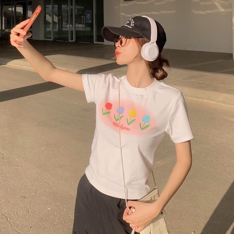 Áo babytee in hoa 045/P13K12