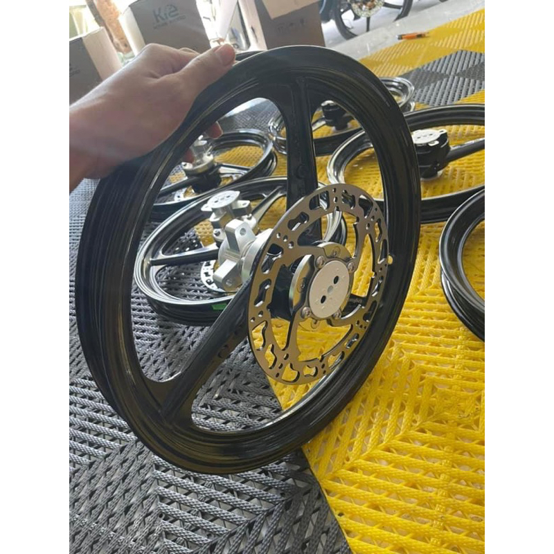 Mâm 3 đao Drag /cùi sau CNC.Gắn xe winner