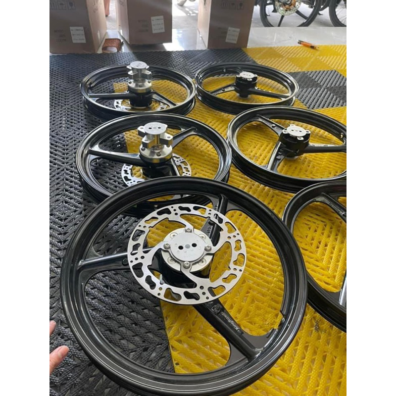 Mâm 3 đao Drag /cùi sau CNC.Gắn xe winner