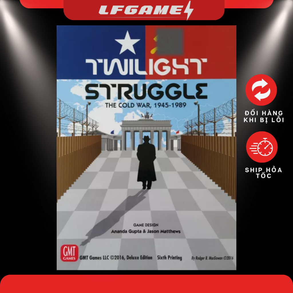 Trò chơi BoardGame Twilight Struggle thể loại chiến tranh lạnh