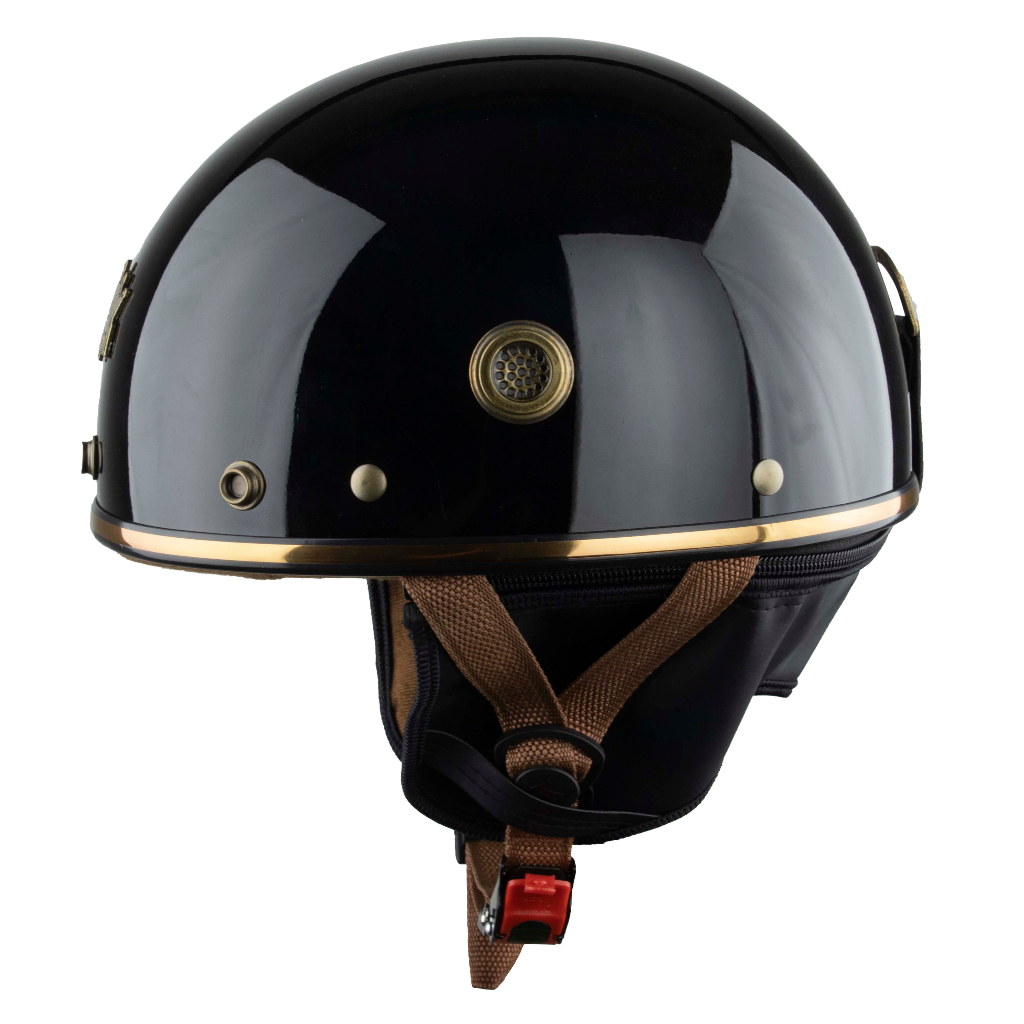 Mũ Bảo Hiểm ½ Đầu Cao Cấp Royal M379 - Đệm Tai Tháo Rời - Tặng Kèm Lưỡi Trai – Hàng CHÍNH HÃNG – Bảo Hành 12 Tháng