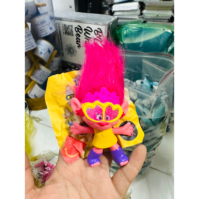 Mô hình quỷ lùn tinh nghịch Dreamworks Trolls World Tour !!!