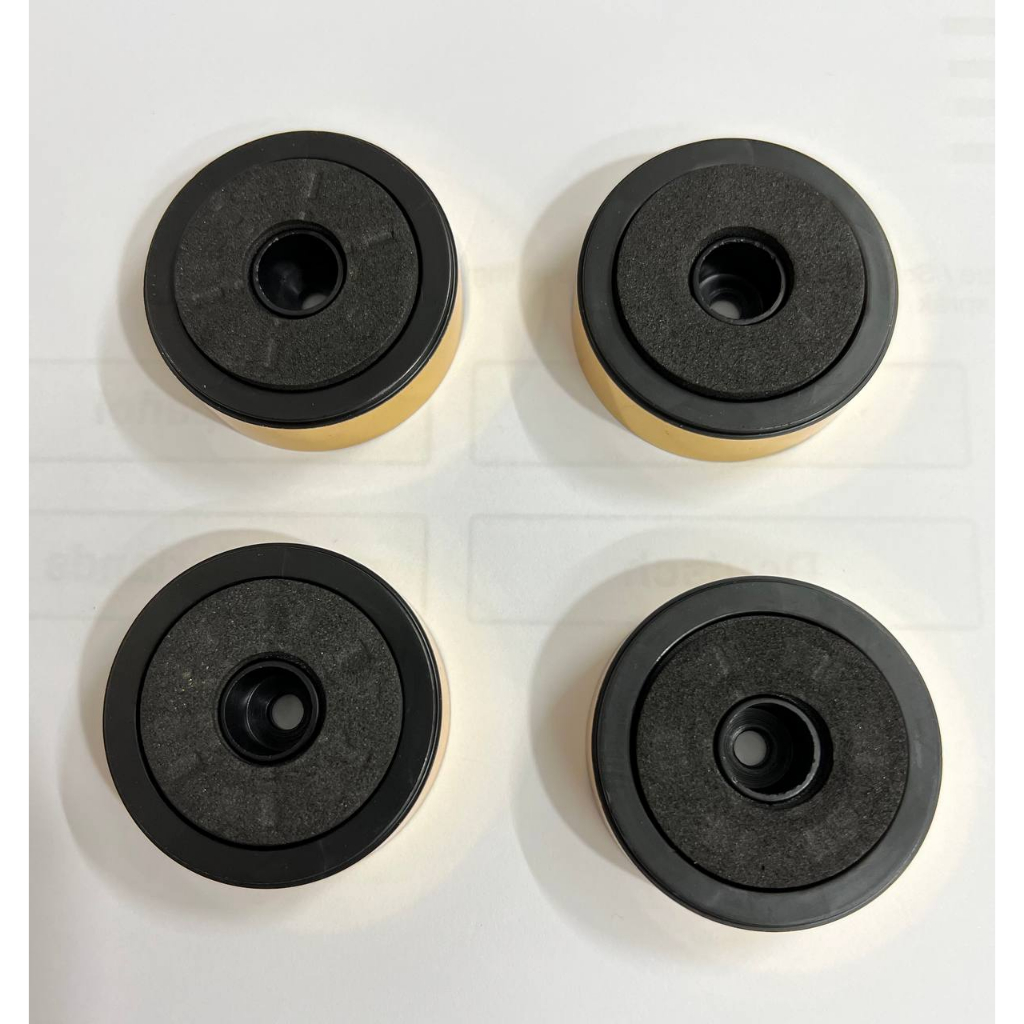 BỘ 4 CHÂN ĐẾ   Nhựa cao cấp KT: 48x18mm