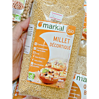 Hạt kê bóc vỏ hữu cơ Markal