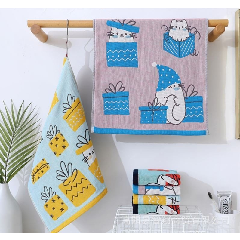 🔴THANH LÝ khăn mặt xô cao cấp cho bé size 25*50cm/35*40cm