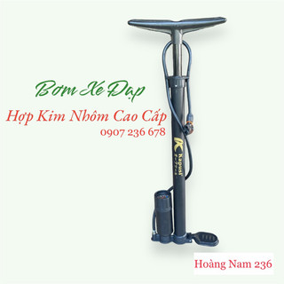 Bơm xe đạp Kapusi cao cấp, bơm xe máy