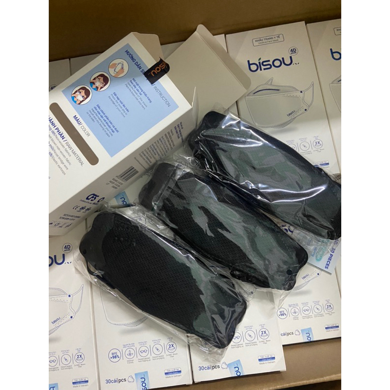 Bisou hàng chính hãng, siêu dày, không xù lông