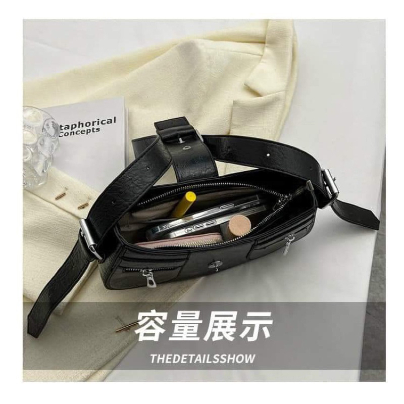 Túi Xách Nữ Túi Kẹp Nách Đeo Vai 1 Dải Da Pu Cao Cấp Phong Cách Hàn Quốc QG Store