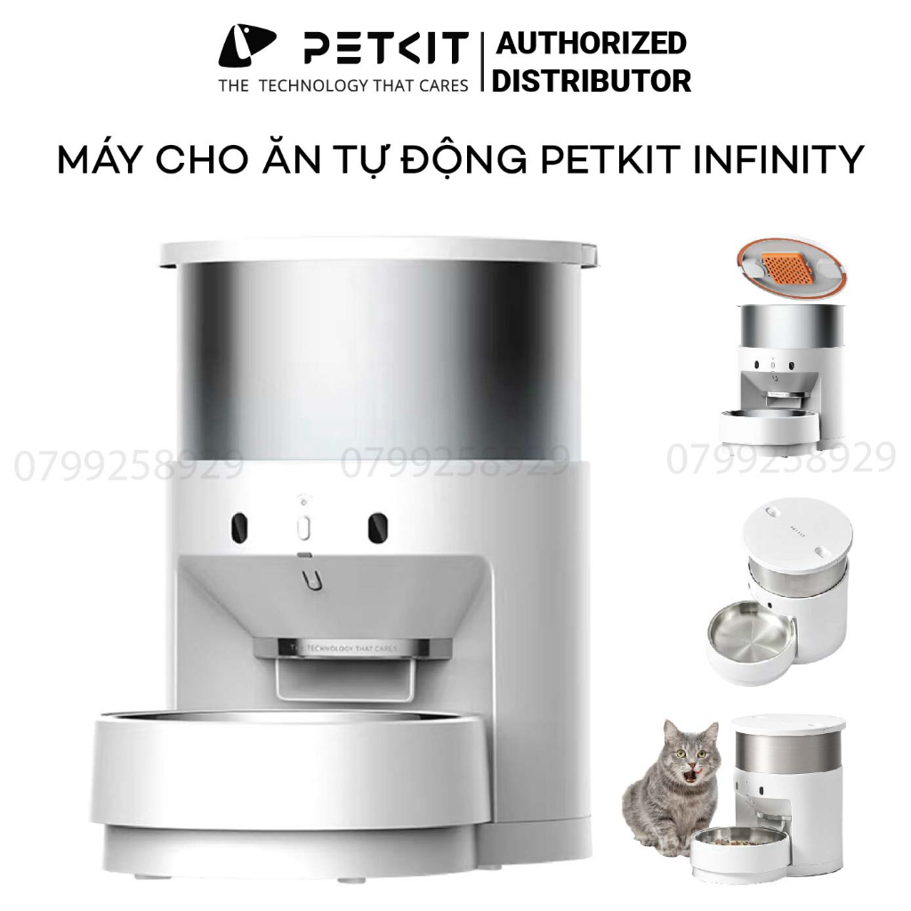 Máy Nhả Hạt Cho Mèo Ăn Tự Động Petkit Fresh Element Infinity BH 12 tháng