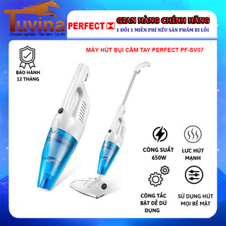 Máy Hút Bụi Cầm Tay Perfect PF-SV07 650W Lực Hút 16000pa - Hàng Chính Hãng (Bảo Hành 12 Tháng)
