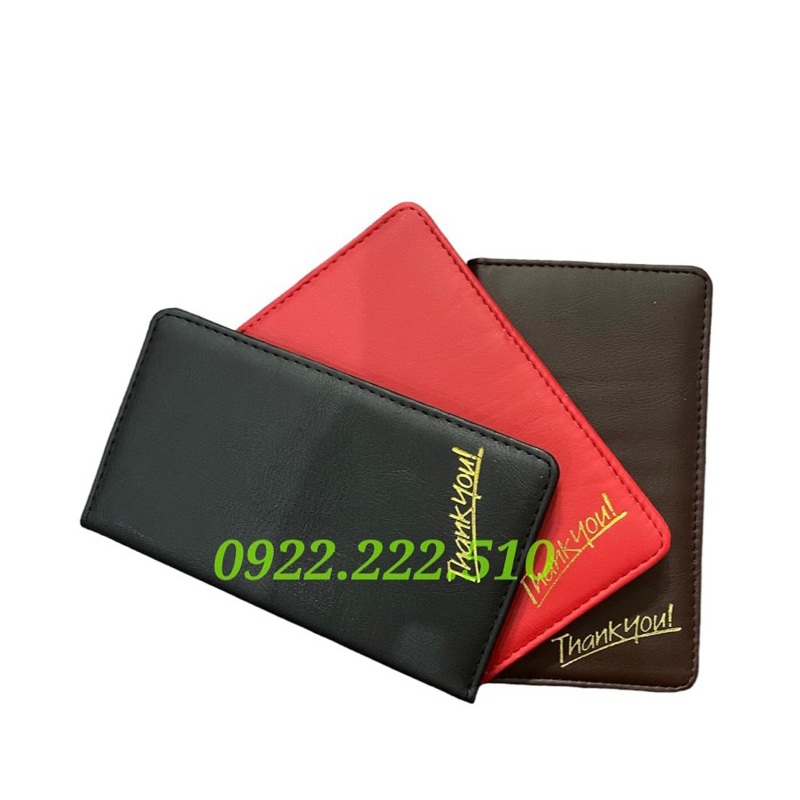 301 - BÌA KẸP BILL DA TÍNH TIỀN 301