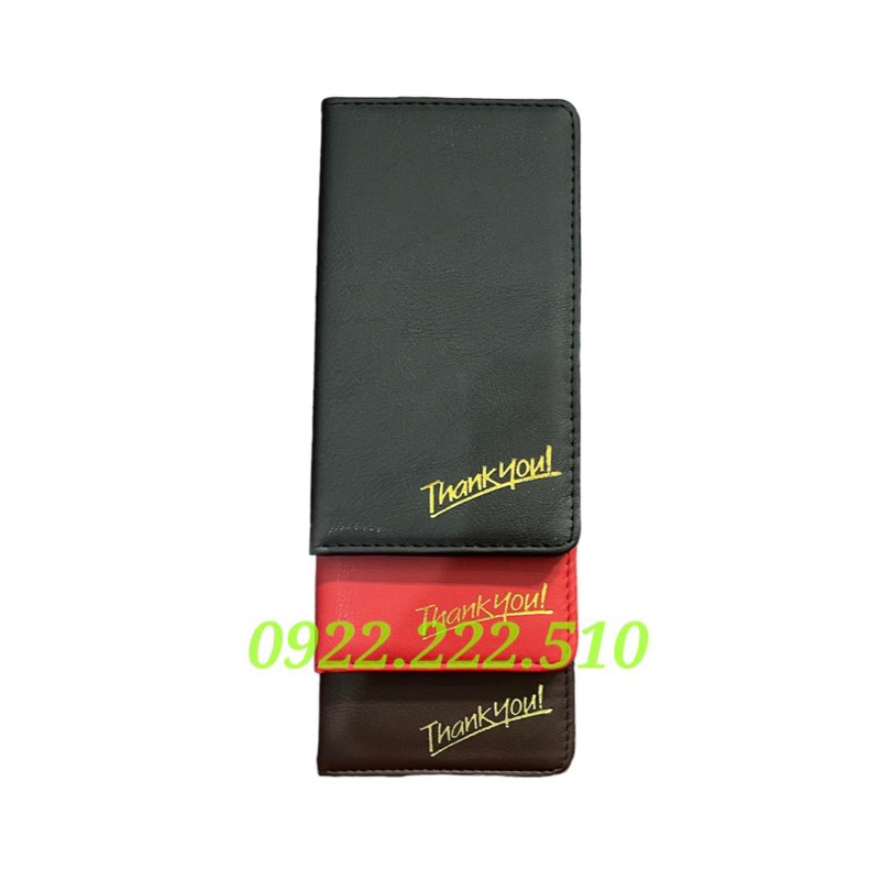 301 - BÌA KẸP BILL DA TÍNH TIỀN 301