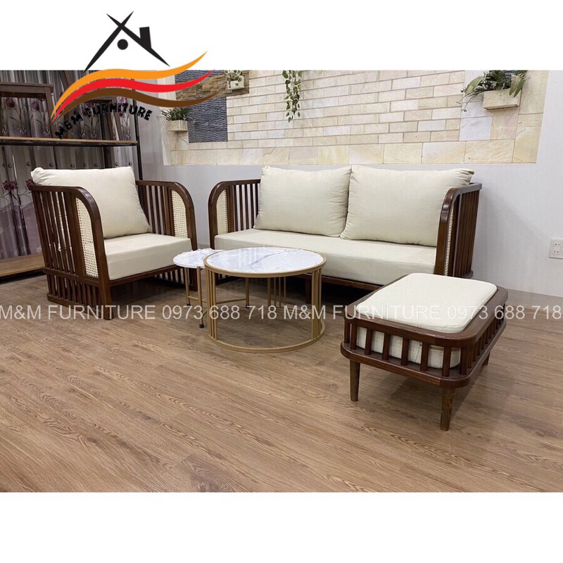- Bộ Sofa Mây Indochine - Sofa RUSTIC