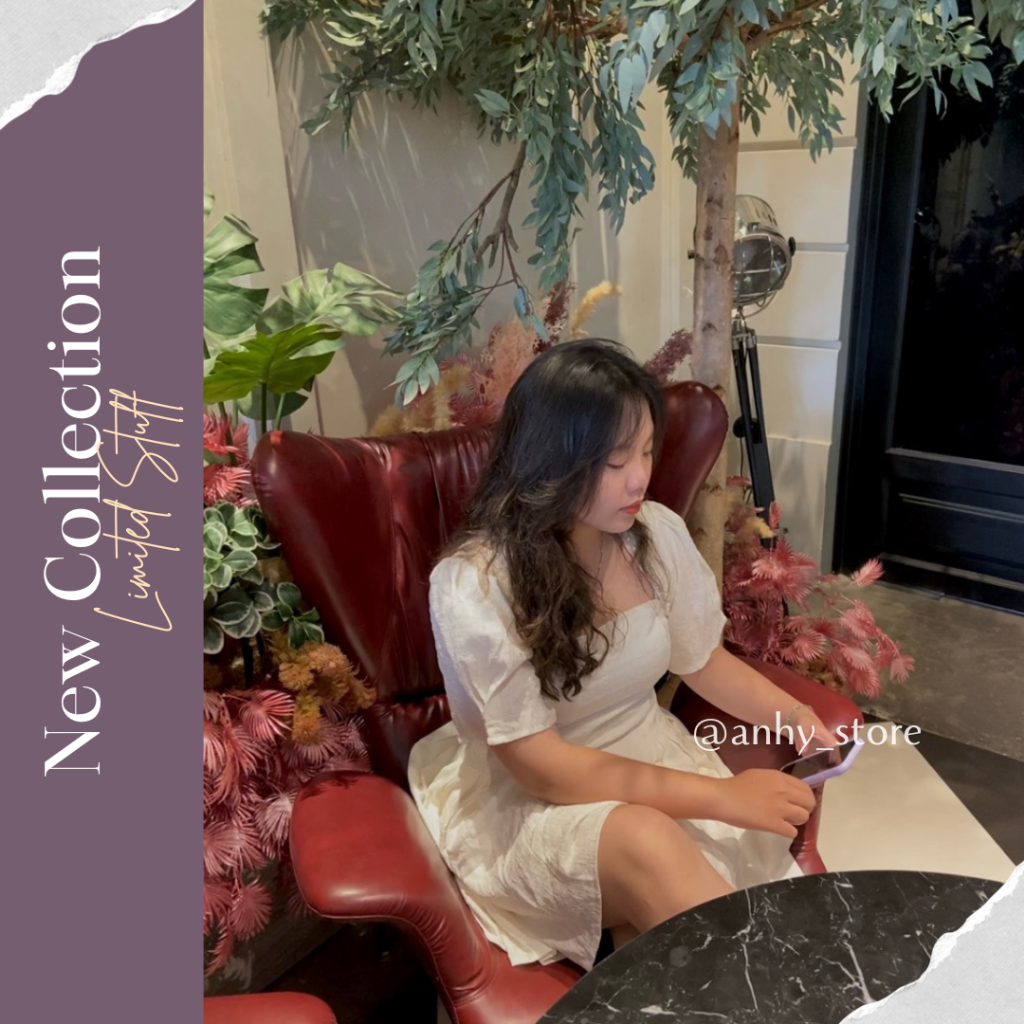 Áo trễ vai nhún tầng - Áo đi chơi nàng thơ siêu xinh