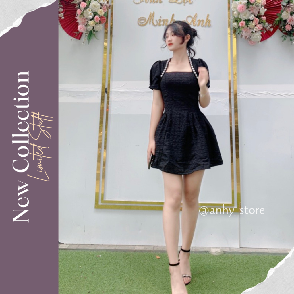 Áo trễ vai nhún tầng - Áo đi chơi nàng thơ siêu xinh