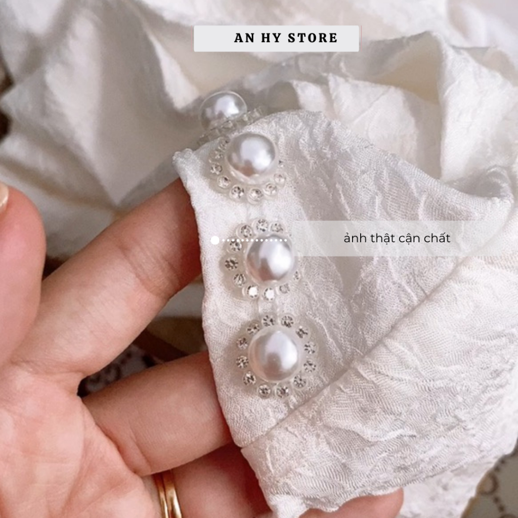 Áo trễ vai nhún tầng - Áo đi chơi nàng thơ siêu xinh