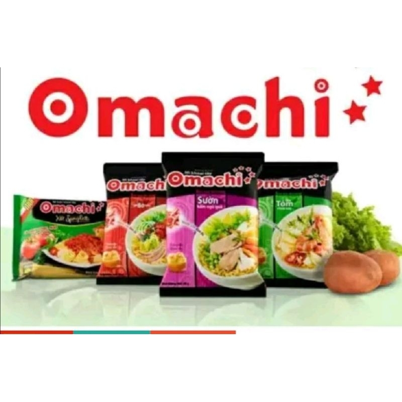 Combo 5 gói mì tôm omachi