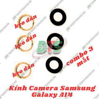 Kính camera Samsung A14 kèm keo dán