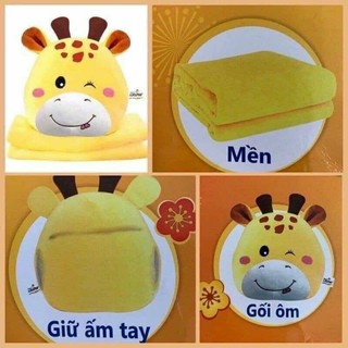Bộ mền gối hươu mịn cho bé