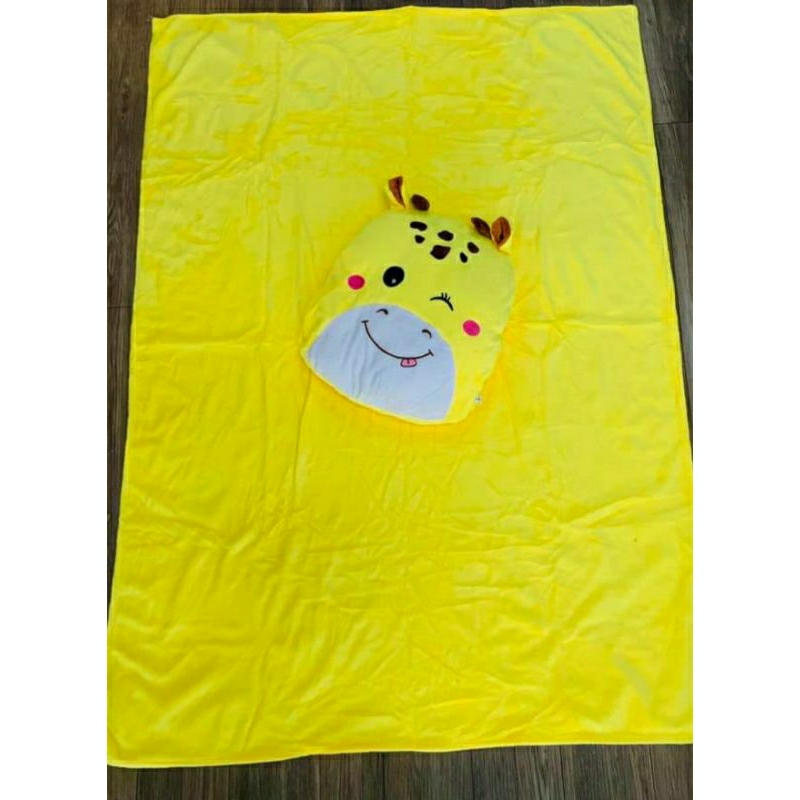 Bộ mền gối hươu mịn cho bé