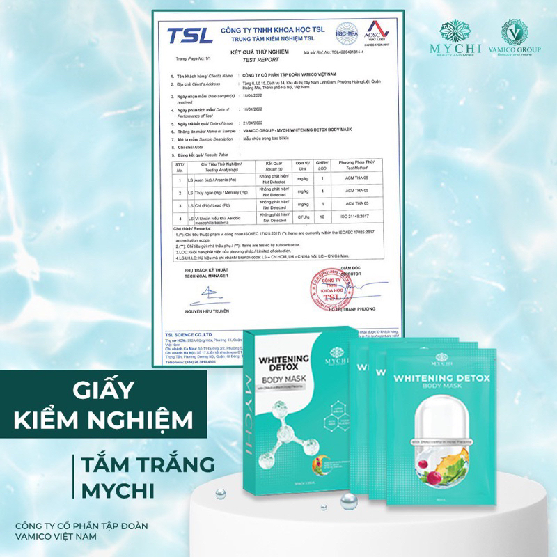 (Giá dùng thử) Tắm trắng Mychi - Tắm trắng toàn thân Mychi