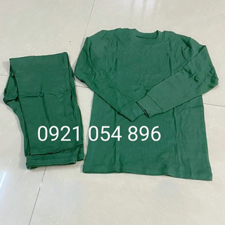 Bộ quần áo thun thu đông nam cổ tròn