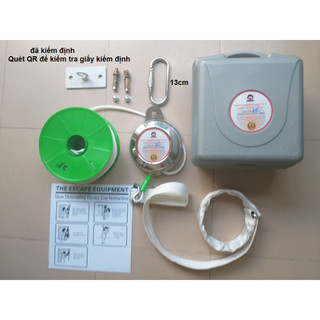 Dây hạ chậm thoát hiểm 27m KT fire đã kiểm định, full giấy tờ