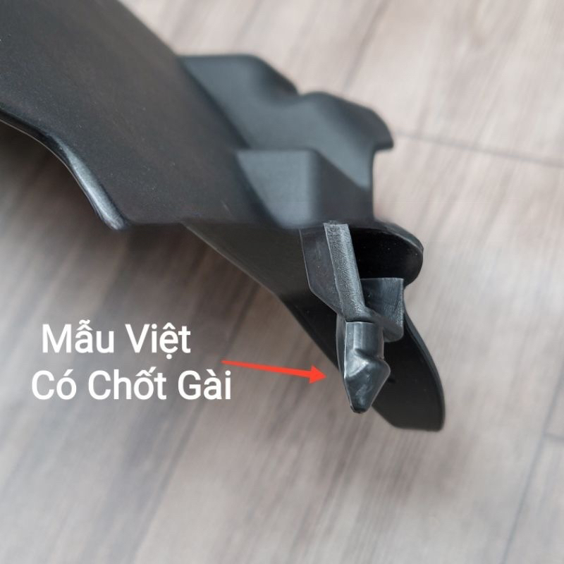 Dè Chắn Bùn Trước Sau Vario 160, 2022->2023 Nhựa Đen Nhám