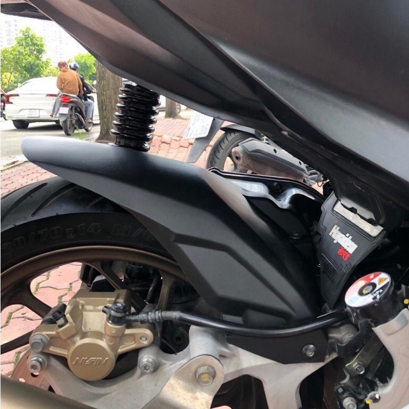 Dè Chắn Bùn Trước Sau Vario 160, 2022->2023 Nhựa Đen Nhám