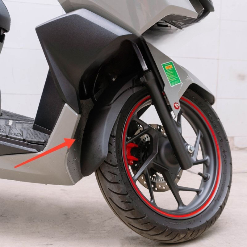Dè Chắn Bùn Trước Sau Vario 160, 2022->2023 Nhựa Đen Nhám