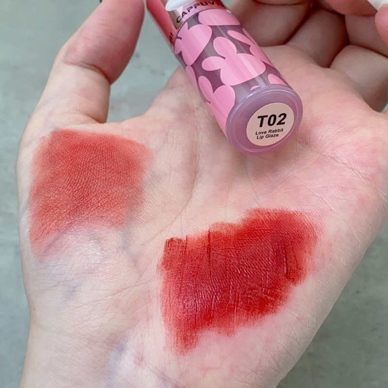 Thỏ hồng mẫu mới màu T02/T03 xinh xinh son cappuvini