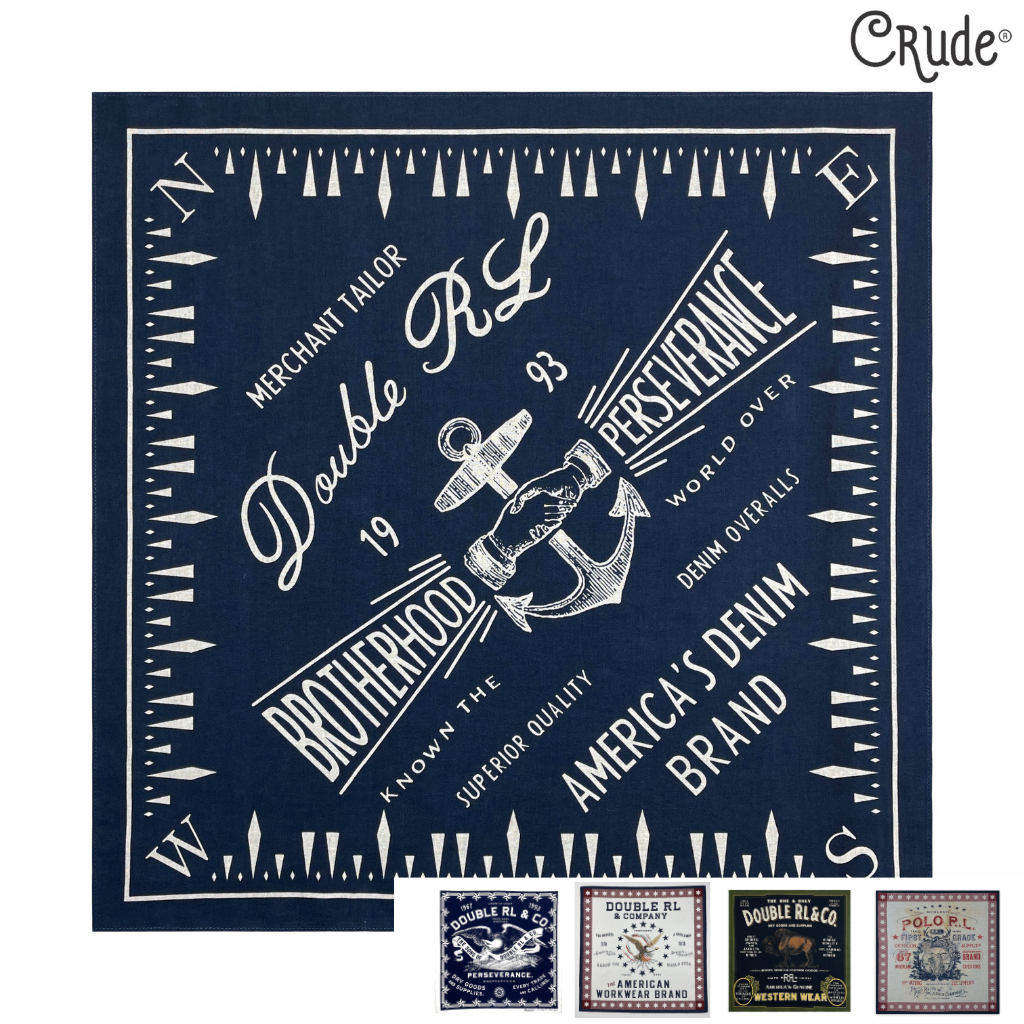 Khăn Bandana Vintage Double RL 1963