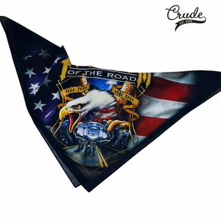 Khăn bandana biker Harley Davidson Freedom 55x55cm