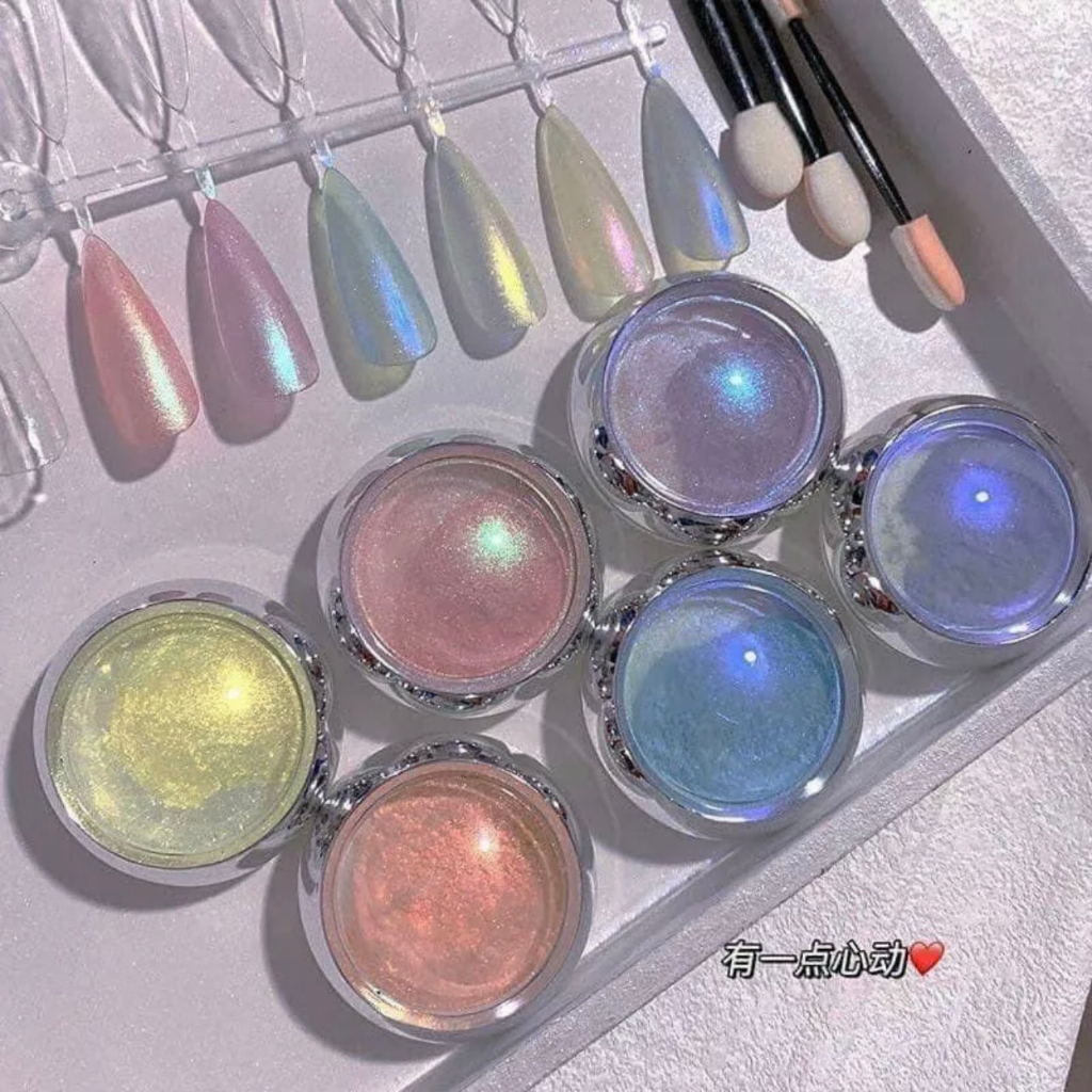 Set tráng gương hologram 6 màu loại 1