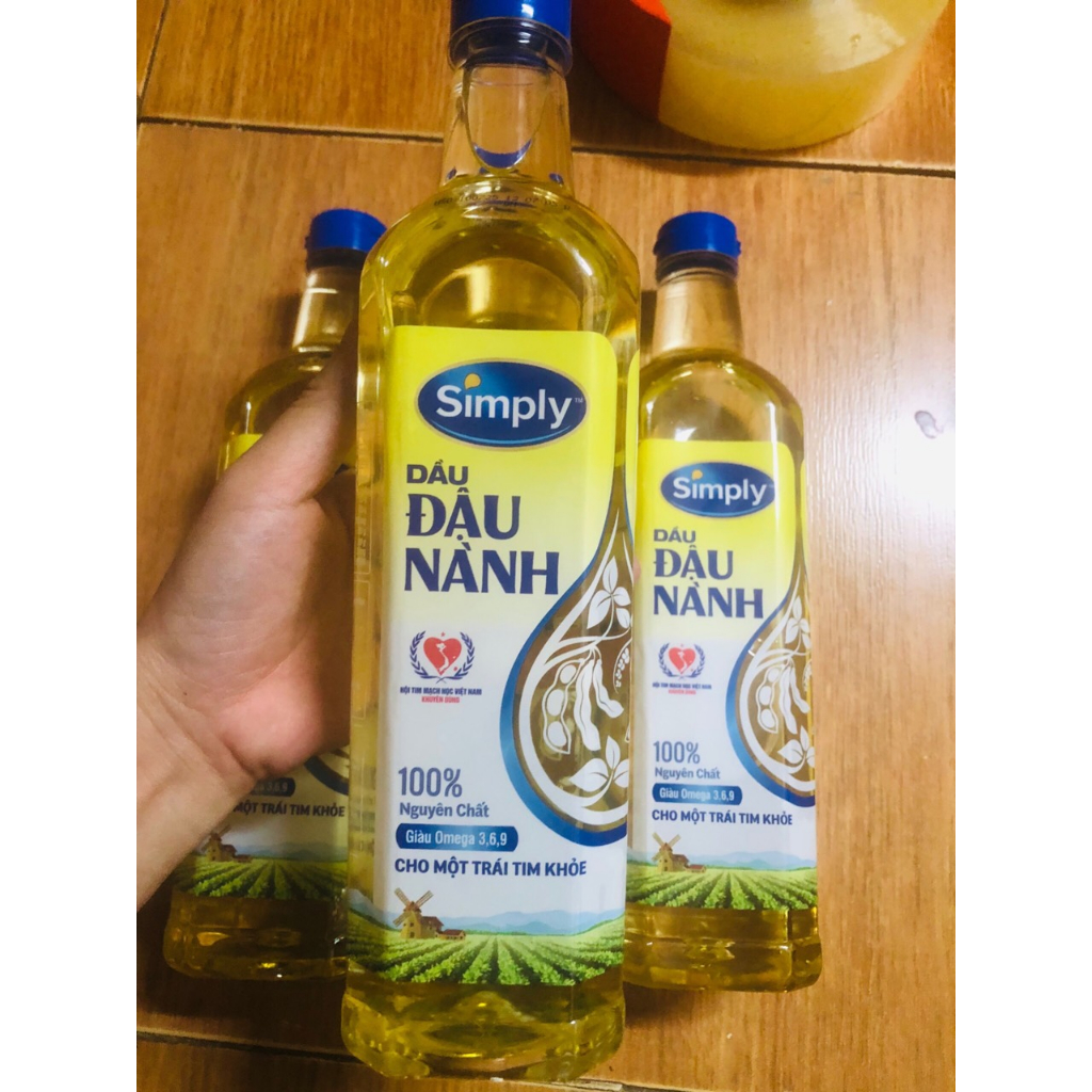 [NHÂP KHO NHANH] Dầu ăn Simply 1L - date luôn mới - hàng chính hãng