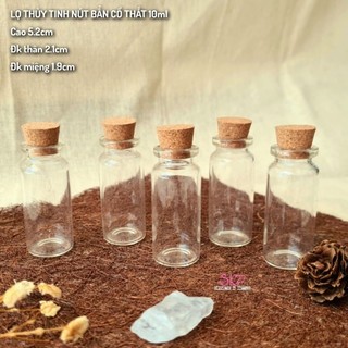 ❌Set 5 LỌ THỦY TINH NÚT BẦN 10ML/20ML❌