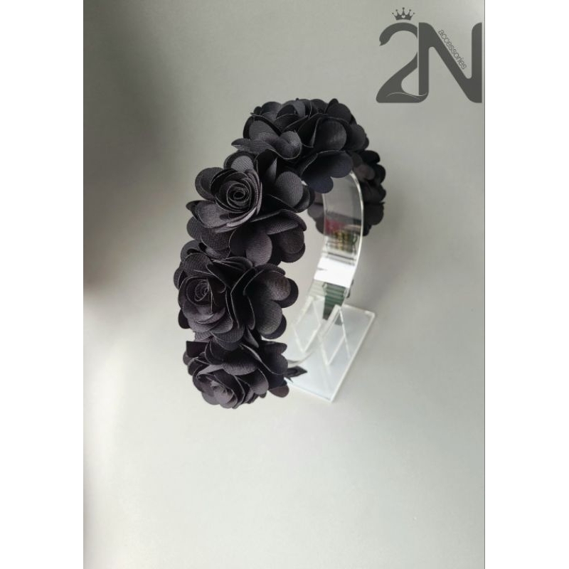 2N - Blossom Rose| Headbands| Bờm Cài tóc hoa hồng lụa cao cấp