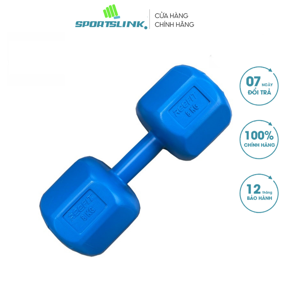 Tạ tay nhựa Sportslink vn 8kg (xanh dương)