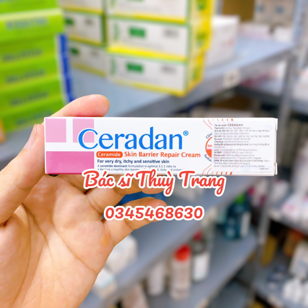 Kem dưỡng phục hồi và dưỡng ẩm CERADAN Skin Barrier Repair Cream