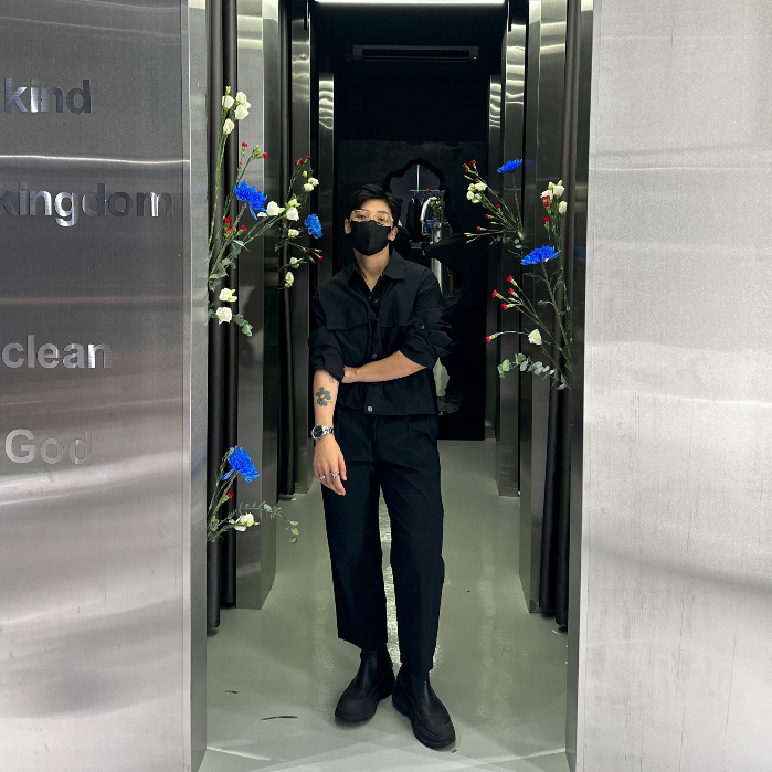 Khoác 2 túi form crop chất dù