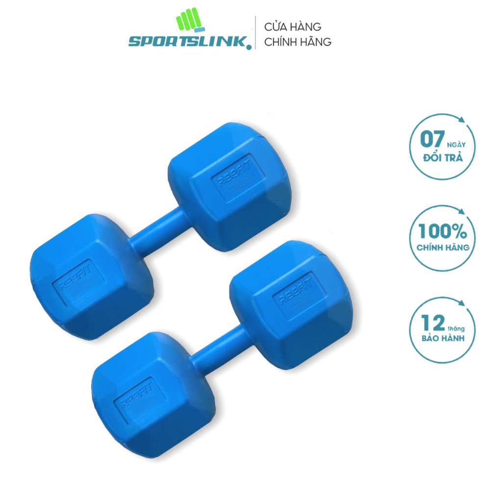 Bộ 2 tạ tay nhựa Sportslink 8kg vn