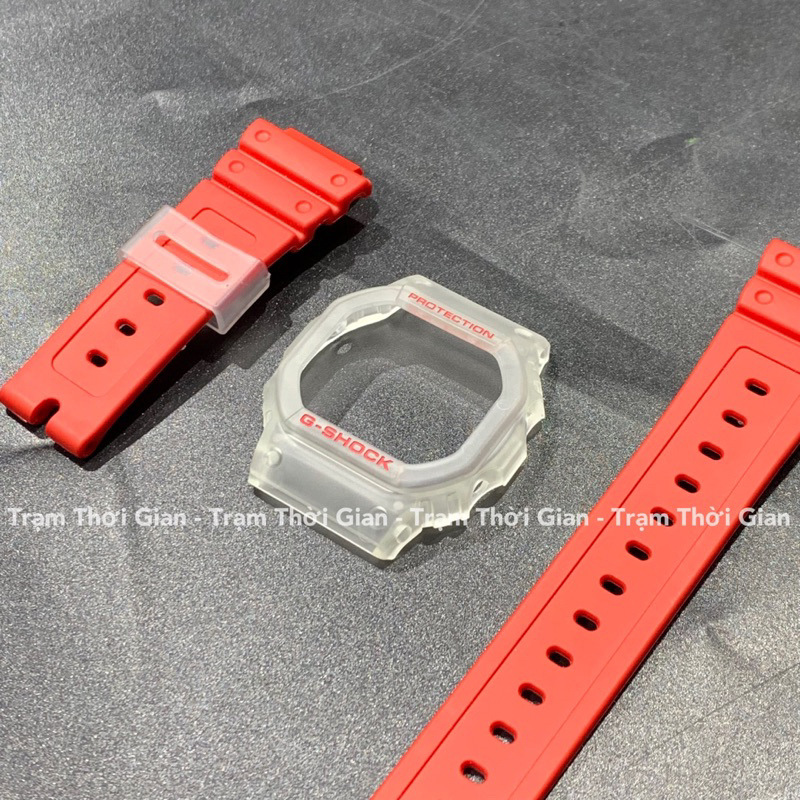 Dây vỏ phụ kiện Casio G-Shock DW-5600 c.h.í.n.h h.ã.n.g