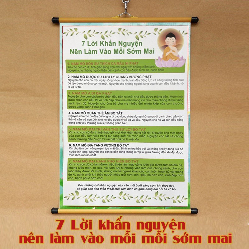 Tờ 7 lời khấn nguyện nên làm vào mỗi sớm mai