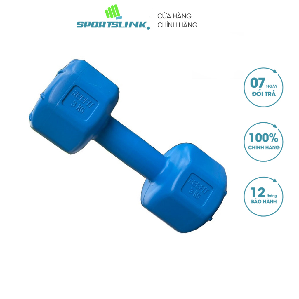 Tạ tay nhựa vn 3kg Sportslink ttn3