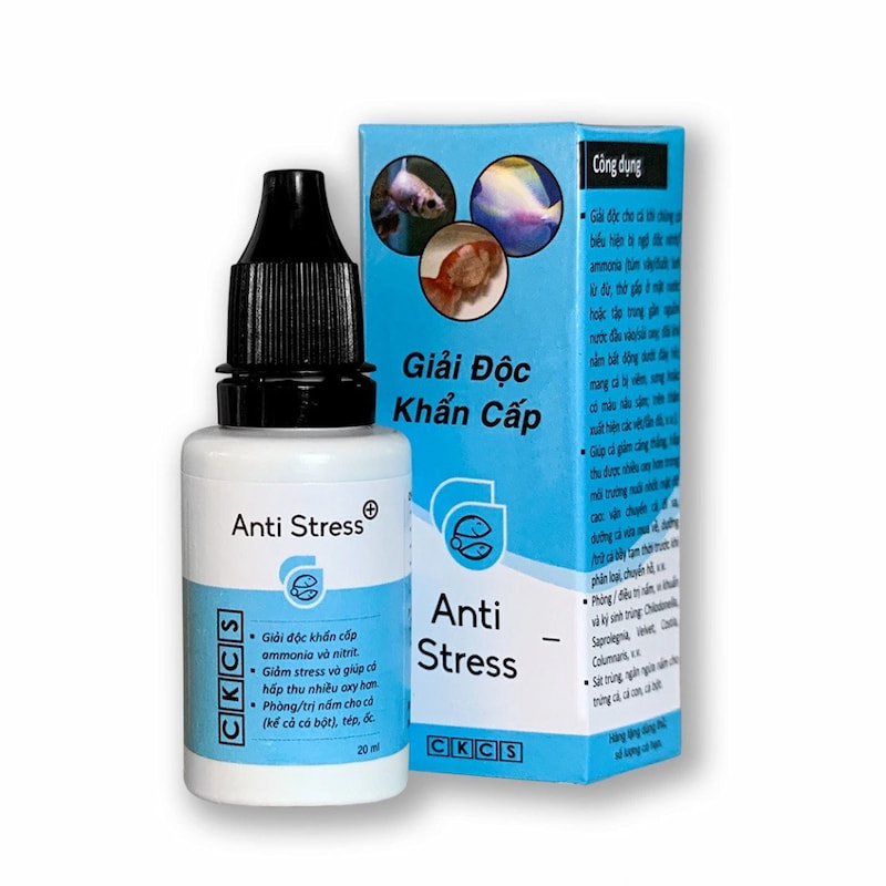 Anti Stress & ParaKill - Chuyên Dưỡng Cá Và Phòng Các Loại Nấm Cho Bể Cá, Hồ Cá Cảnh
