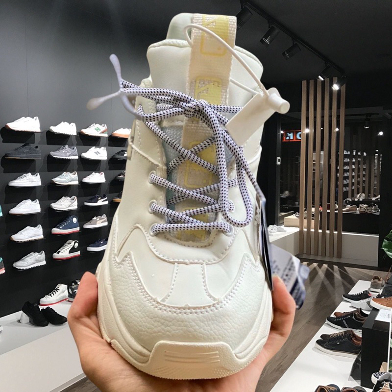 Giày MLB NY hack chiều cao 5cm hàng 1-1 cao cấp siêu hót 2023 full box bill