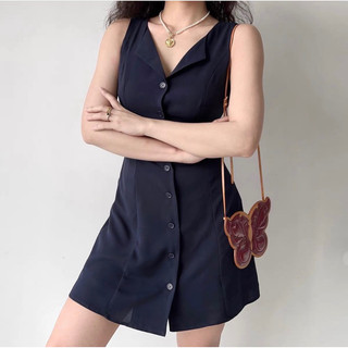 ( HÀNG SẴN) Đầm voan cài nút #197