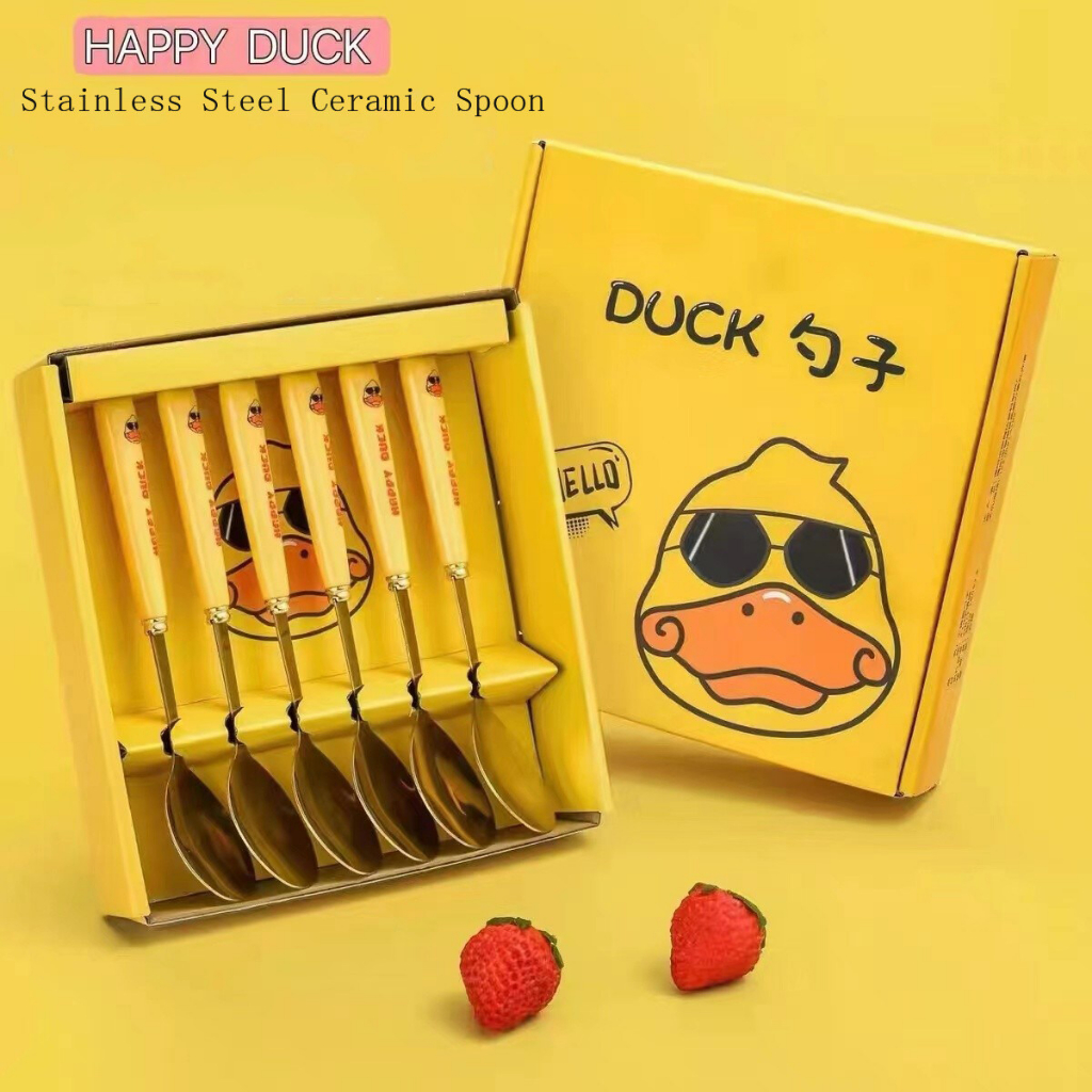 6 Thìa Vịt Vàng Siêu Cute lắm nha .ĐTLV