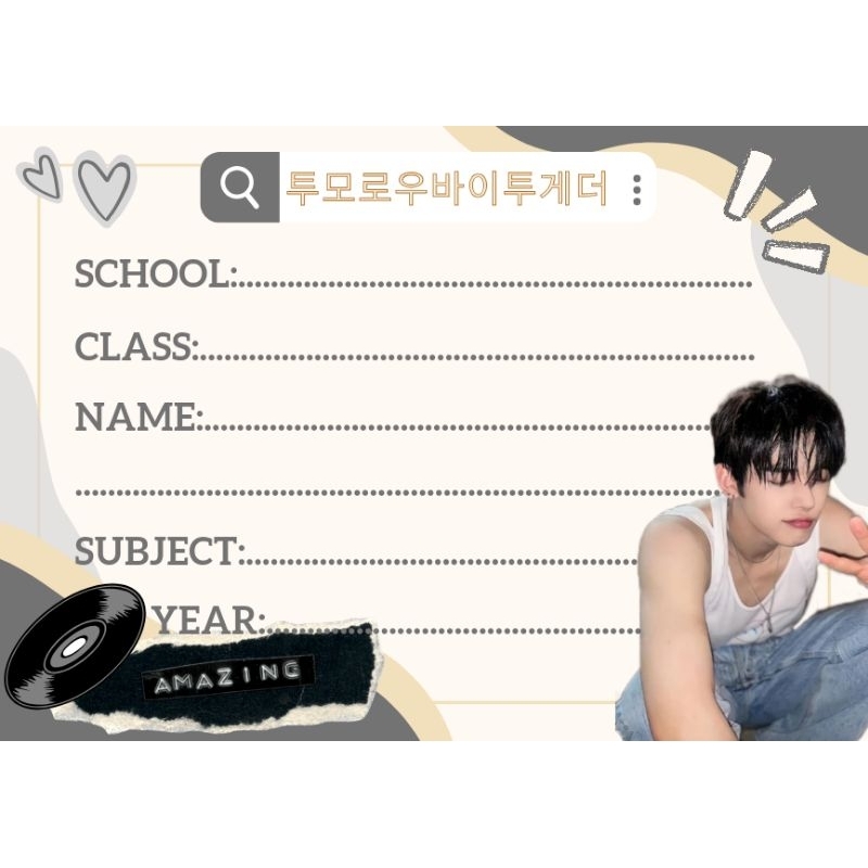 SET NHÃN VỞ THEO YÊU CẦU