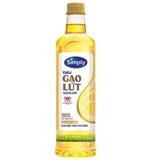 Dầu gạo lứt simply 1 lít